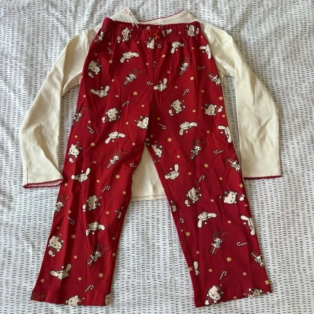 NWT Zara X Sanrio Hello Kitty & Friends 2pc Lounge / Pajama Set 4-5 Yrs Old